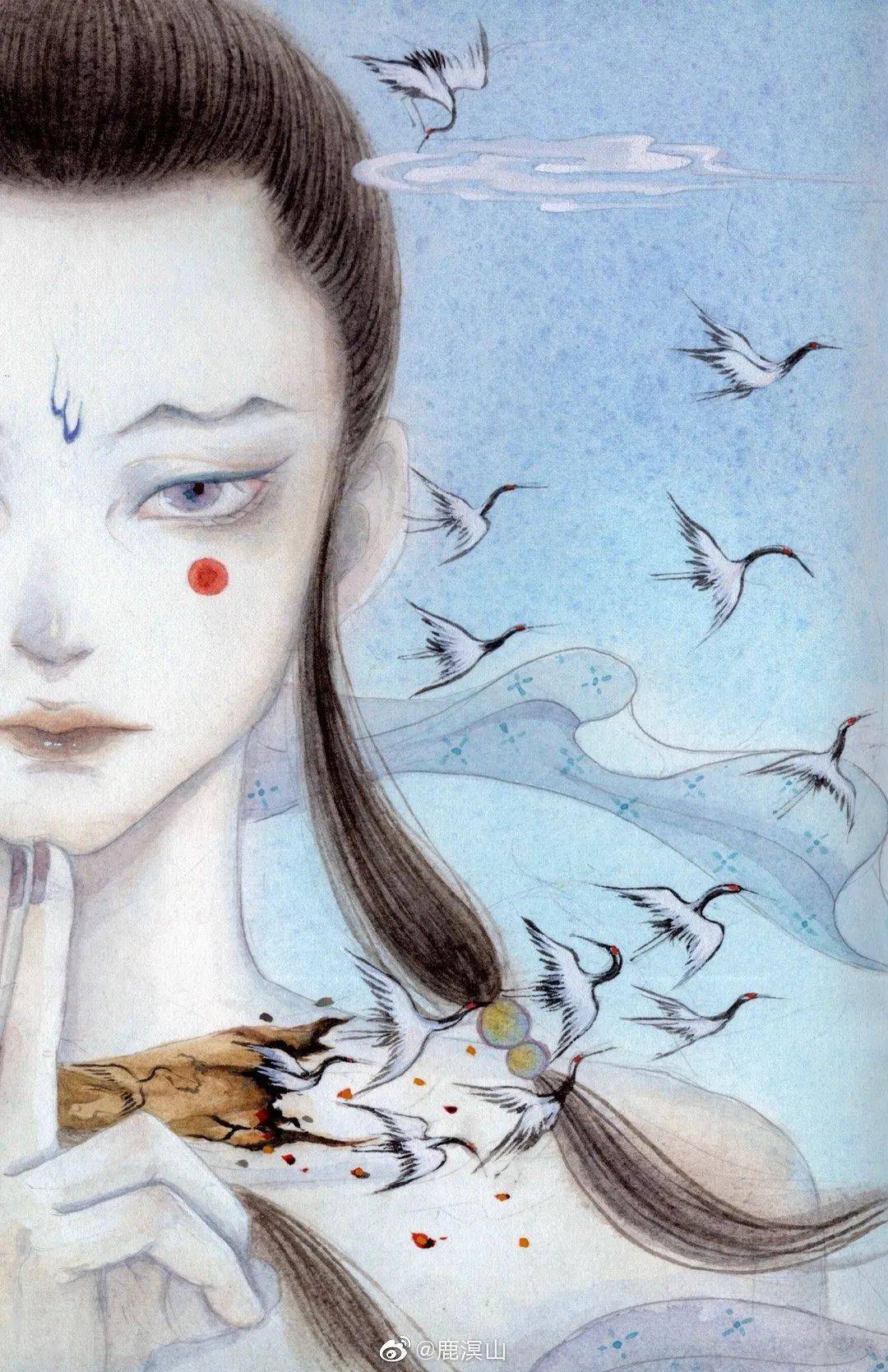 白鹤童子如今,鹿溟山的稿费已从600元,涨到了五位数.