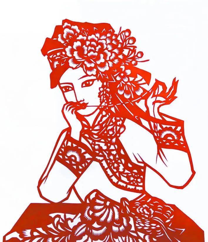 巧手剪羌风 蕙心绣羌韵——余德书的"艺术人生"_剪纸_羌族_作品