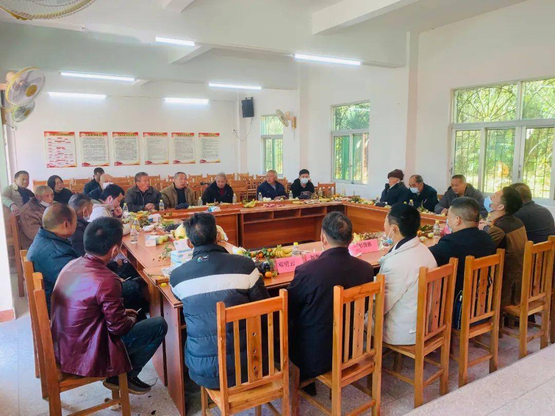 【视频】车田四联村部分退役军人2023年春节座谈会_龙川县_发展_工作