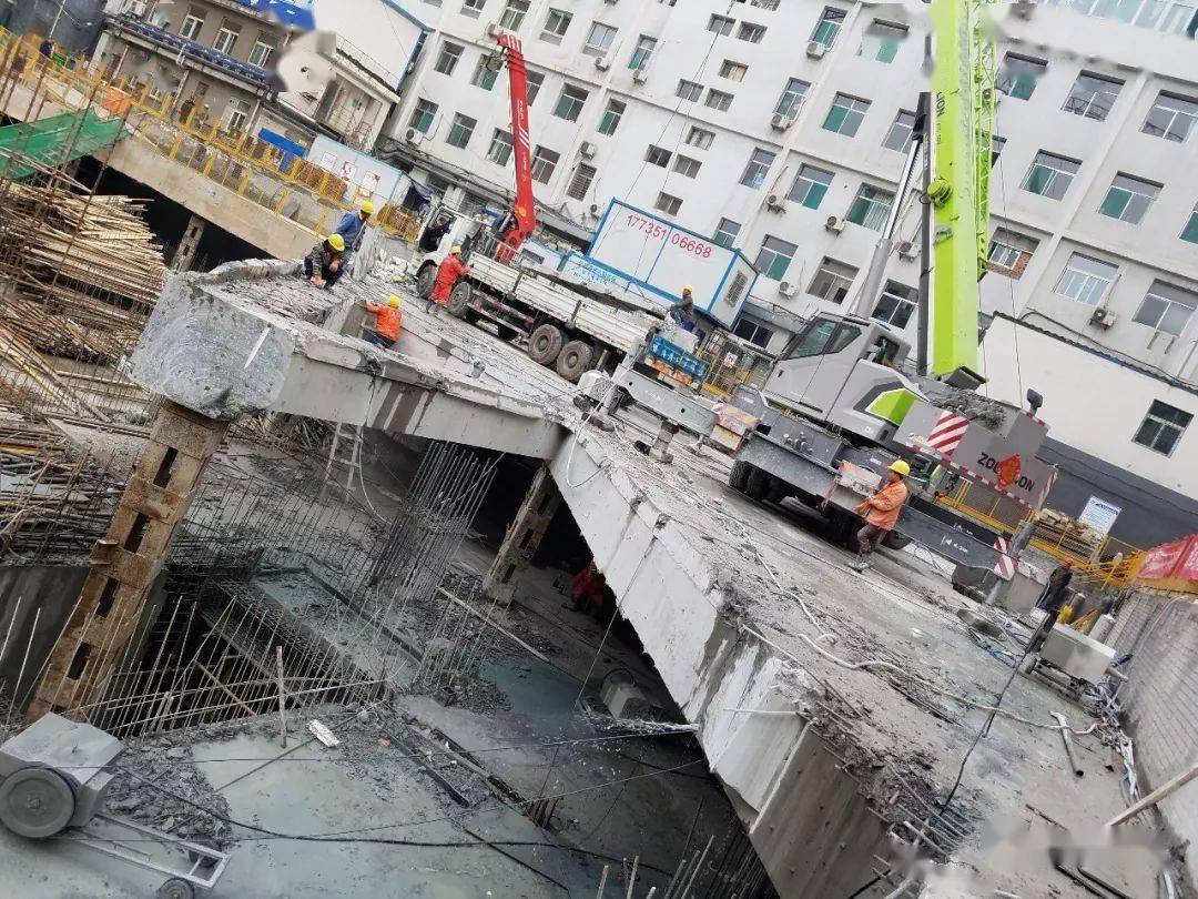 深基坑拆撑:全程实录,难得一见!