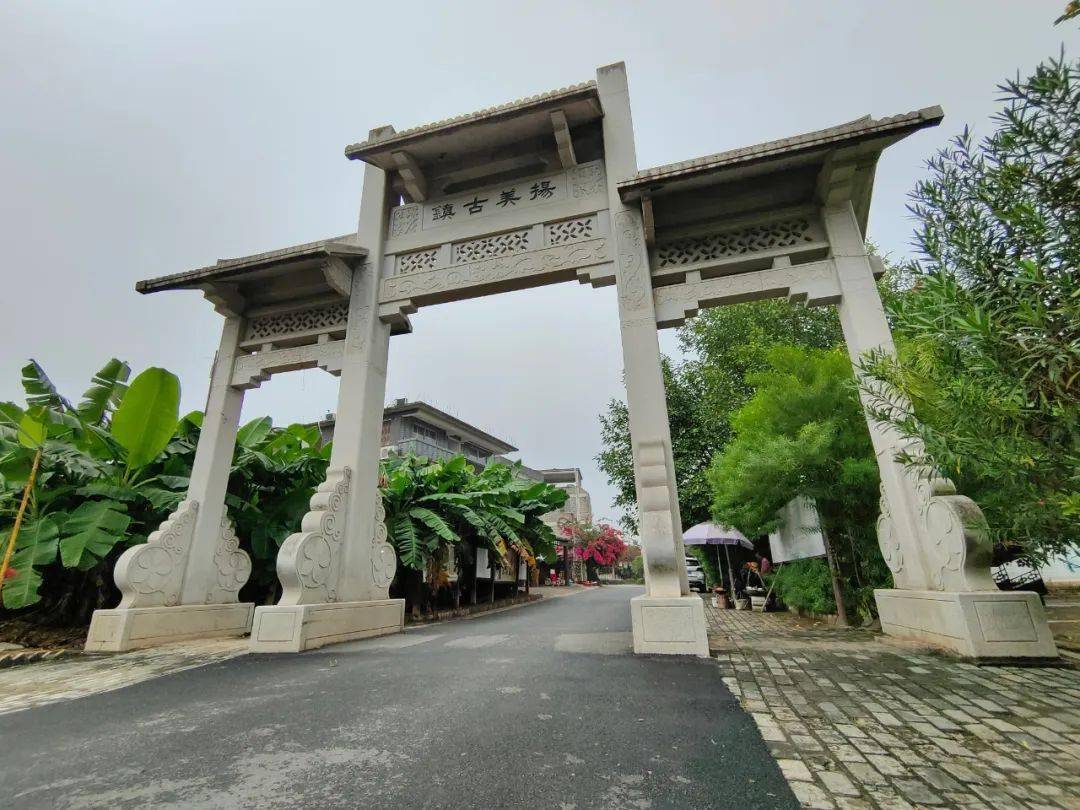 南宁市扬美村喜获广西地名文化遗产千年古村落称号_码头_古镇_青砖