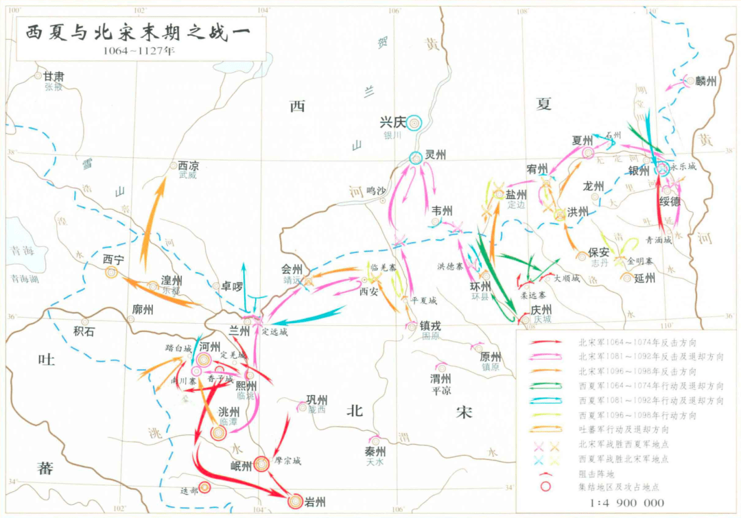 西夏搏命宋辽金之间,是池鱼还是渔翁?_李继迁_李元昊_李继捧