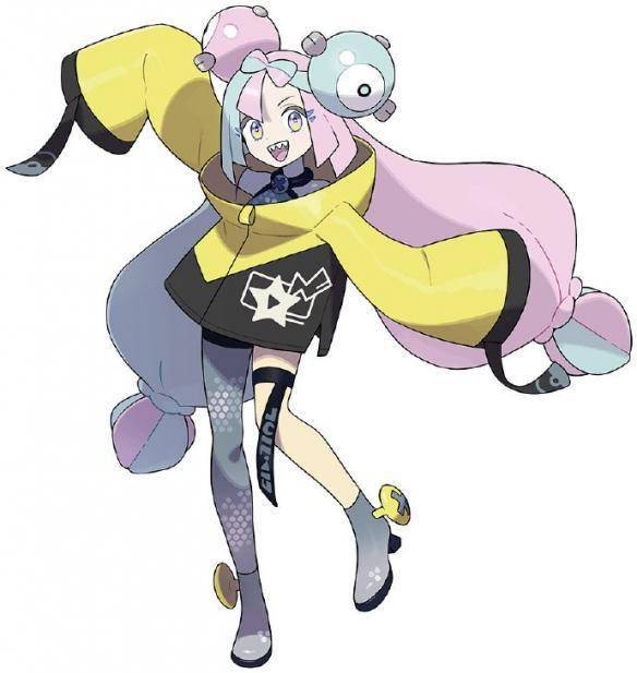 《宝可梦:朱/紫》大量精灵立绘公开 各主要角色介绍_道馆_属性_进行