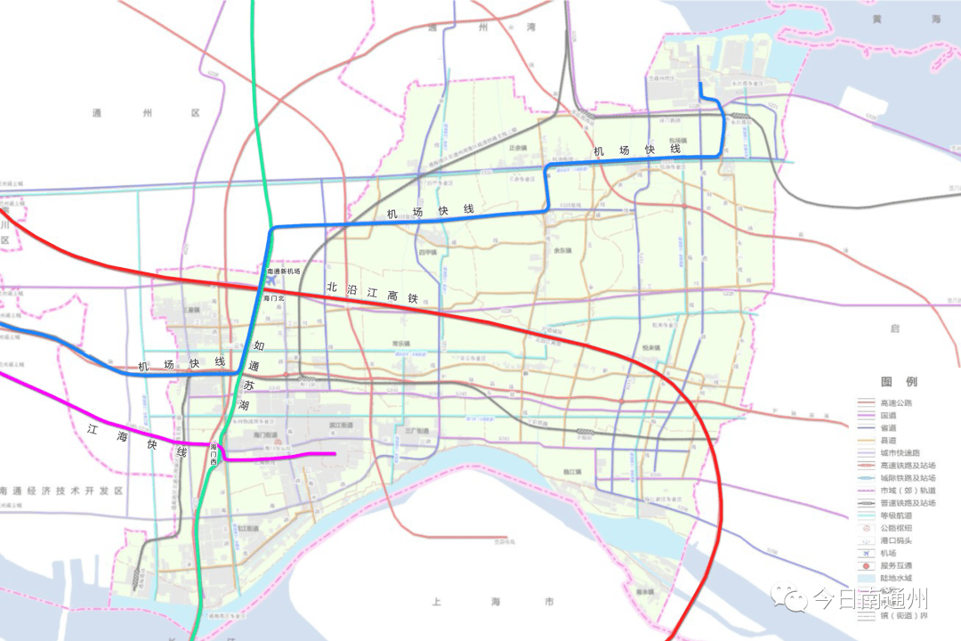 江海快线,机场快线或有新方案!_海门_规划_综合