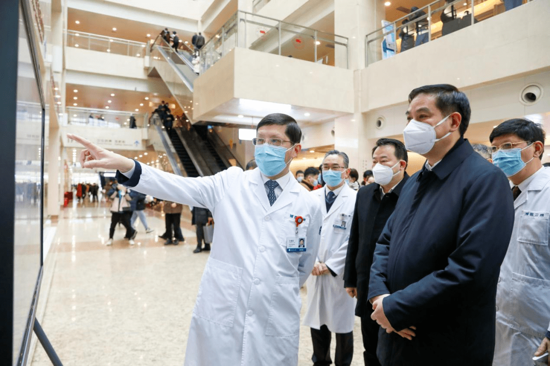 副省长张家胜调研浙大二院疫情防控和卫生健康工作_救治_医疗_患者