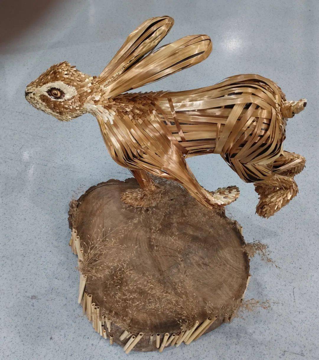 之艺】 67兔年话吉祥——兔文化年俗工艺美术作品展_玉兔_迎春_木雕