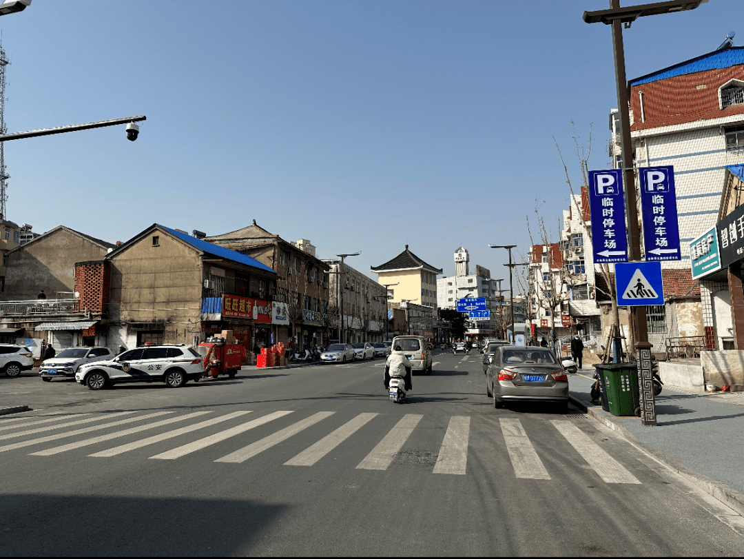 襄河镇港口路新增一处临时停车场(可停放400余台小型车辆)_全椒县