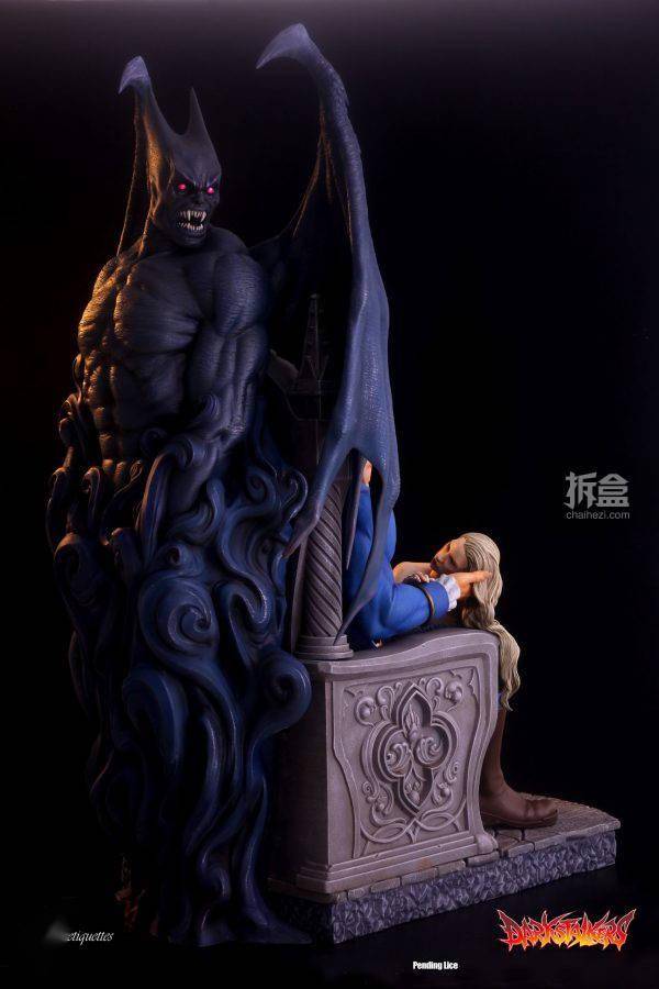 kinetiquettes 恶魔战士 迪米特利 1/4街机游戏艺术雕像_官方_比例