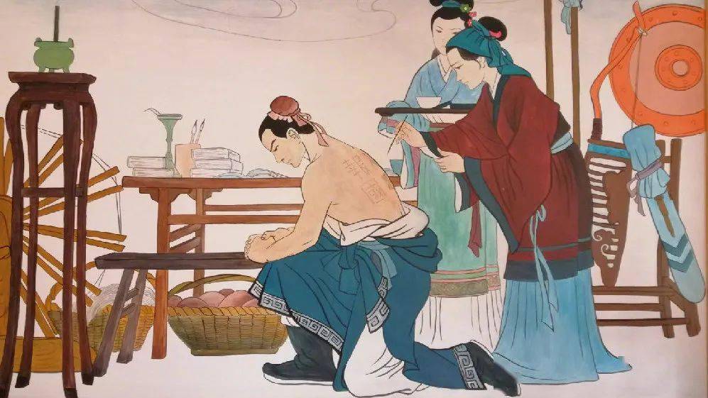 岳飞背后的刺字是"尽忠报国"还是"精忠报国"?_孩子_故事_历史