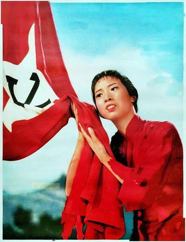 样板戏红色娘子军人物形象吴琼花的人物形象,找到了红旗样板戏红色