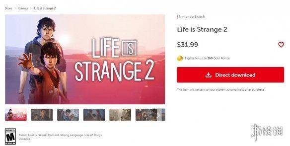 叙事冒险游戏《奇异人生2》NS版今日出售 宣传片公布