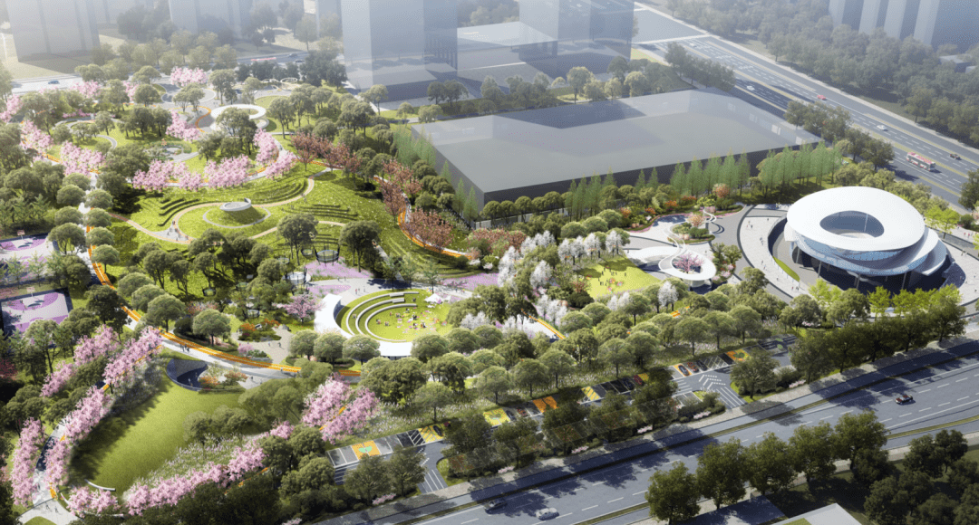 城市绿意入画来,曲江这些公园助力城市绿地系统建设~_西安市_工作