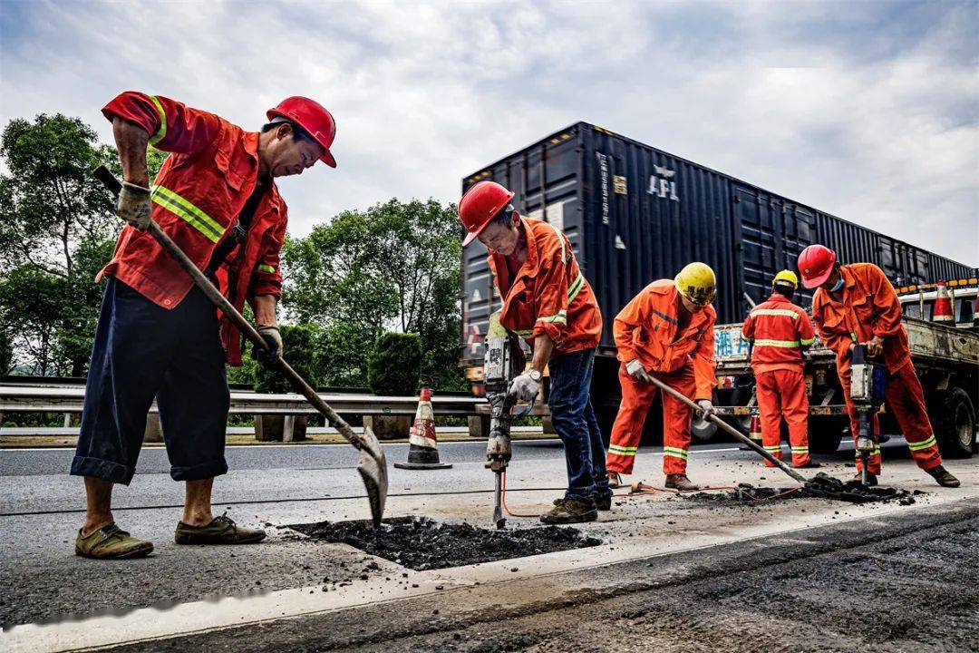 高速职工摄影作品赏_乡村_抢修_工地