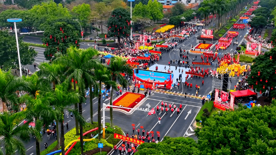 小榄方阵亮相2023年中山慈善万人行_活动_红十字_年度