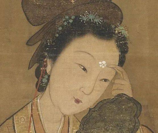 没见过古代梅花妆?放大古画给你看!_寿阳_公主_装饰