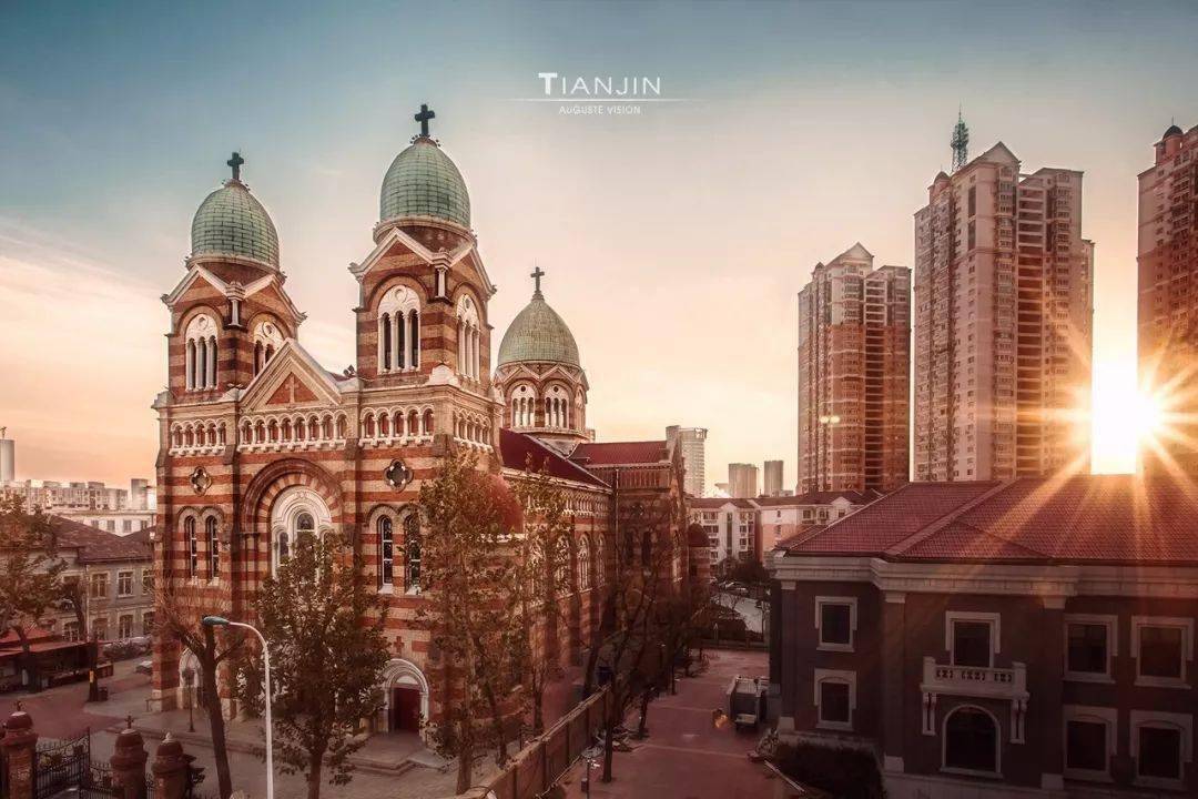 天津意大利风情街,具有一百多年的历史.