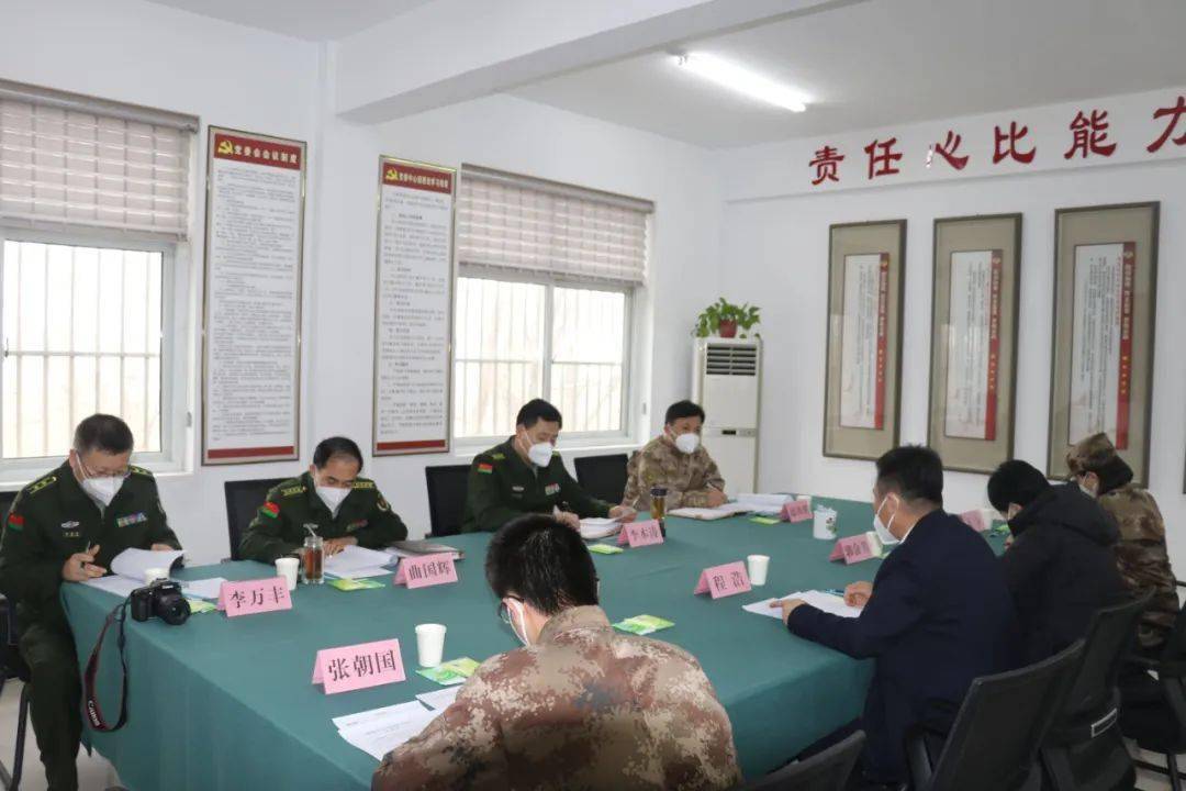 濮阳军分区大校司令员李本涛赴清丰县调研征兵工作