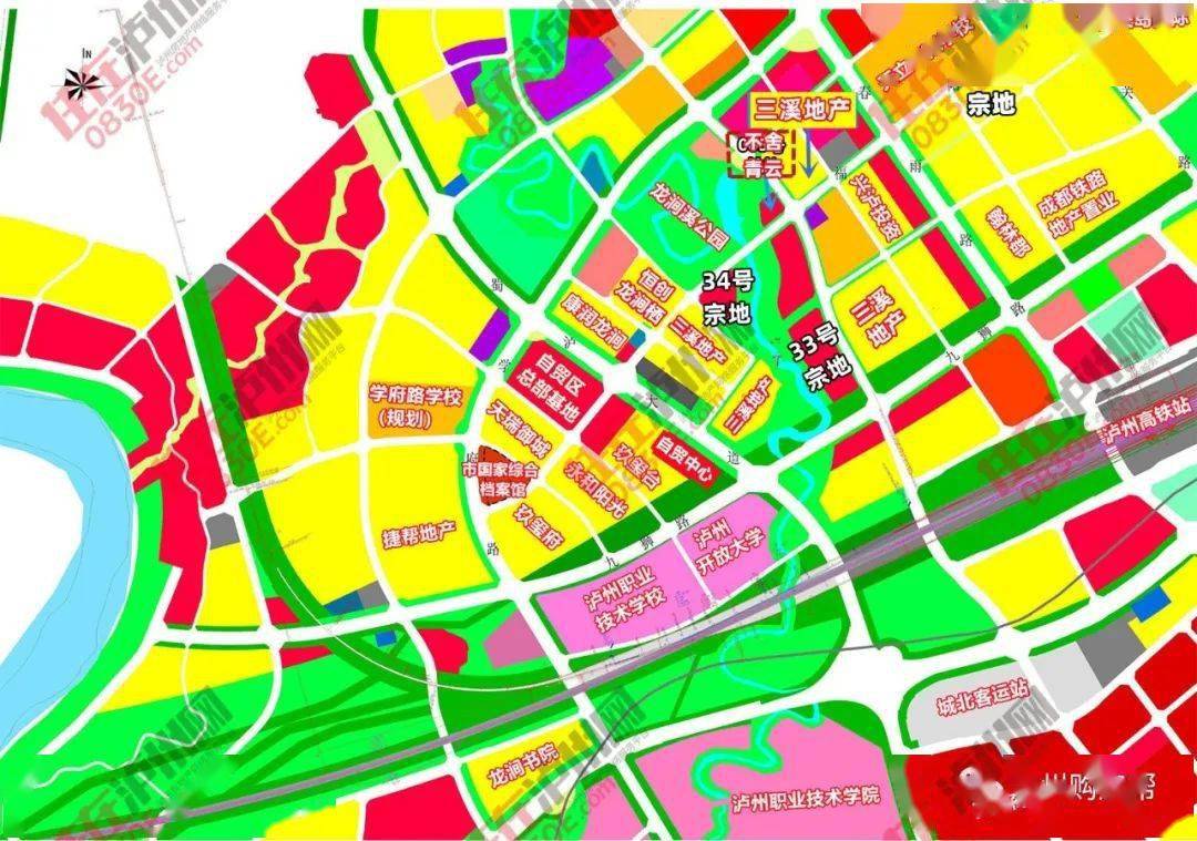 2021泸州邻玉街道规划图片