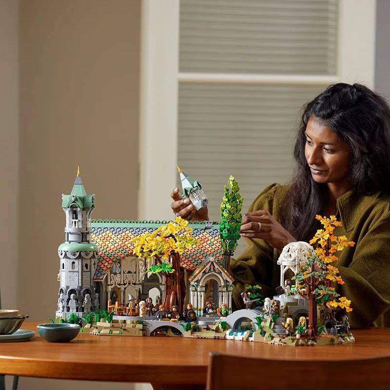 新品预定~ lego 乐高 10316 指环王 幽谷瑞文戴尔城堡_定金_item_spm