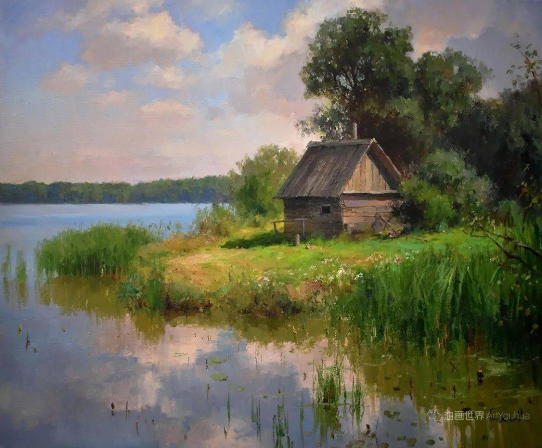 俄罗斯画家罗曼·亚历山德罗维奇·博日科夫的风景油画,其迷人之处