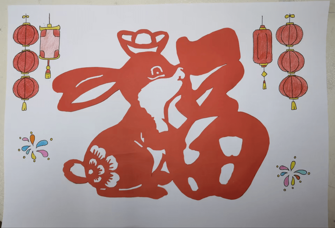 心灵手巧绘兔年