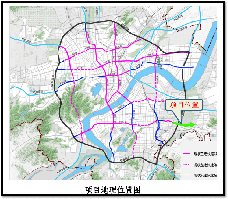 【出行】事关彩虹快速路东延!东片人太期待这条路了!_萧山_项目_大道