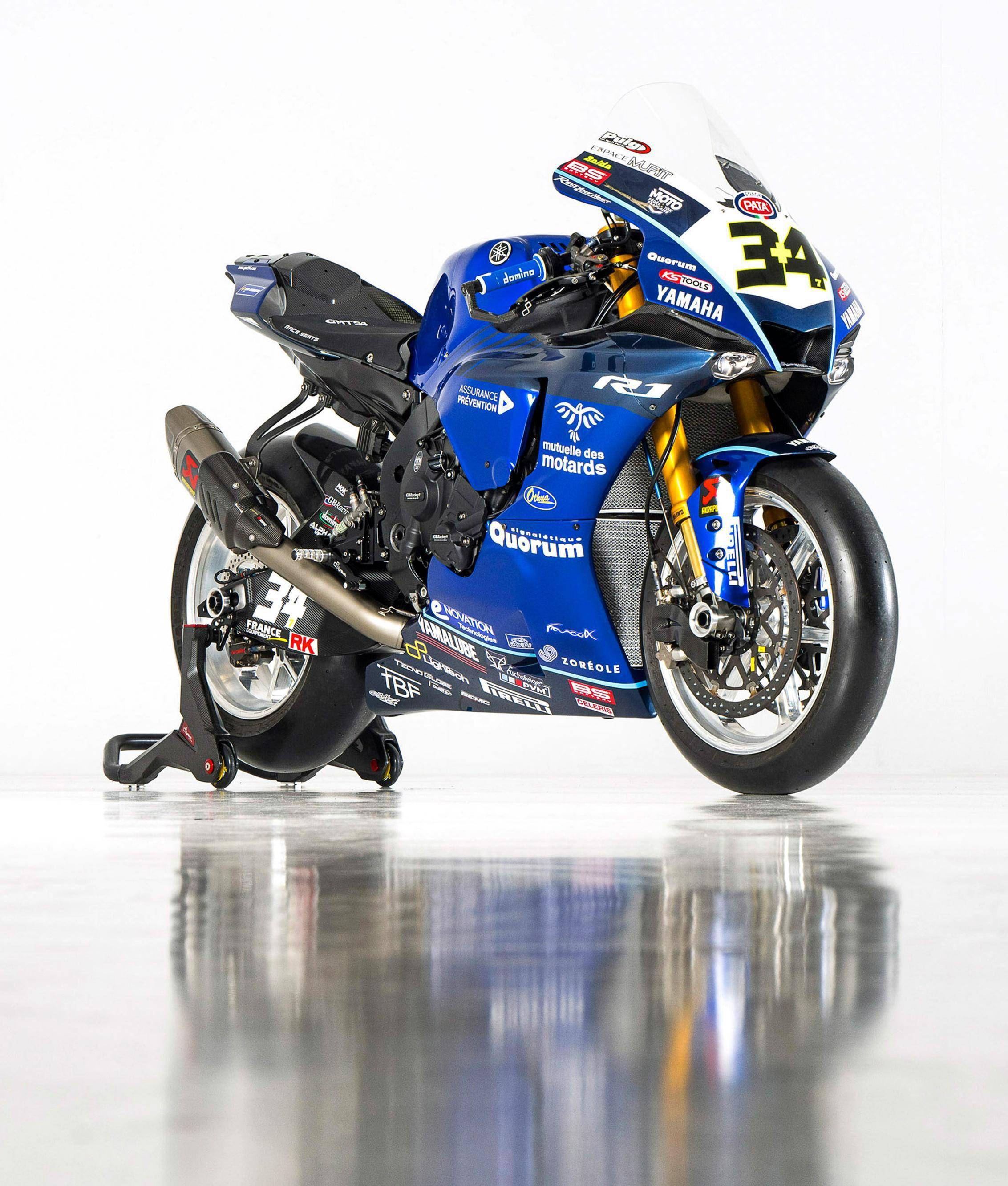 yamaha 2023 worldsbk 工厂赛车 yzf