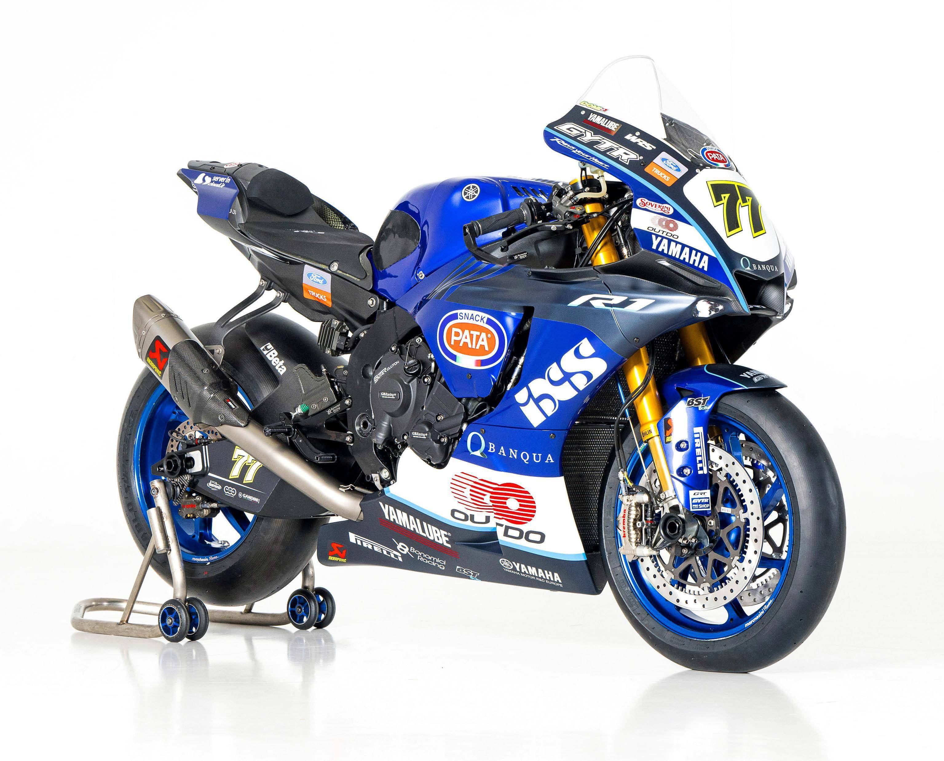 yamaha 2023 worldsbk 工厂赛车 yzf