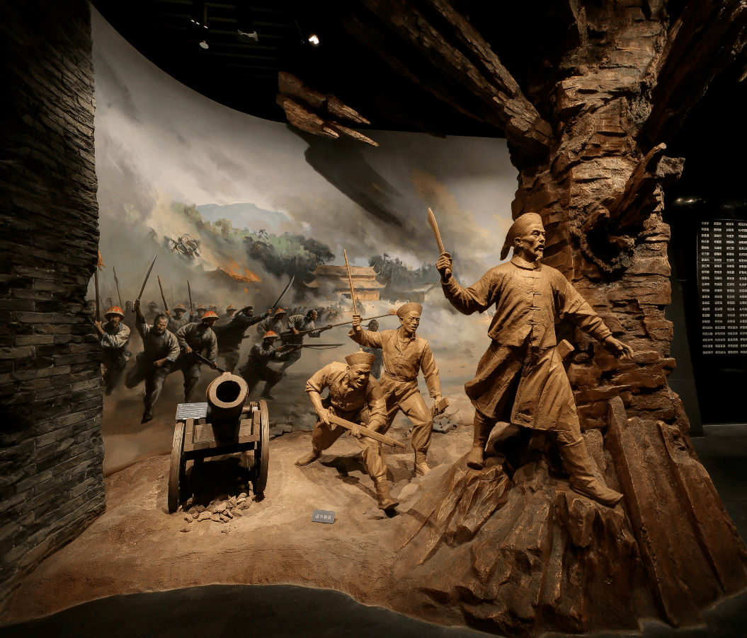 平湖博物馆新馆,常设展览实景图分享_互动_展馆_设计的