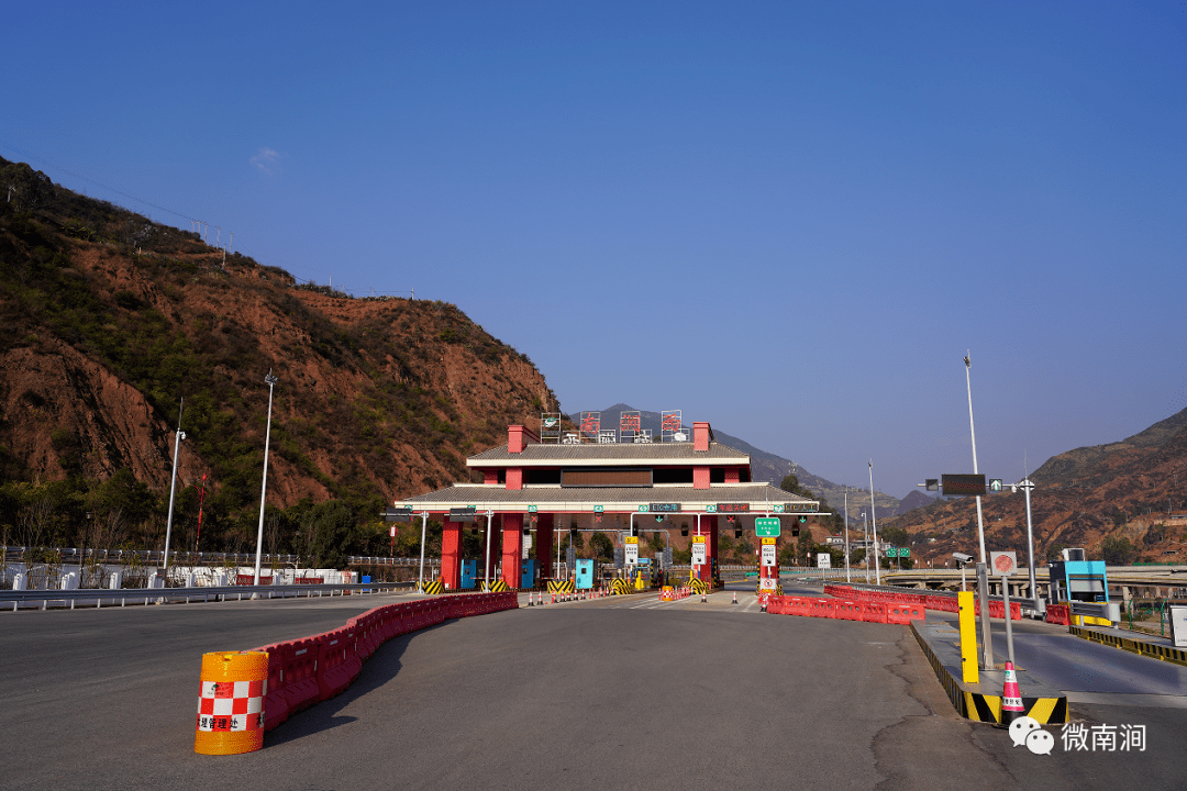 南涧西收费站,县人民医院新址,涧河路景观绿化带水区,西山村田园步道