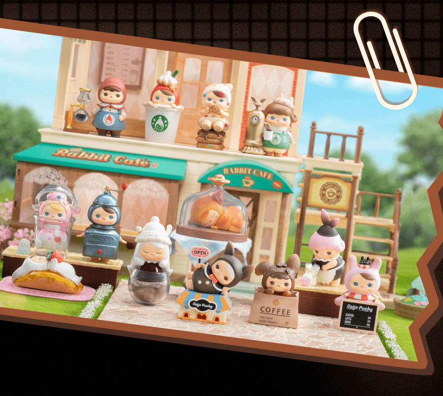 pop mart泡泡玛特 | 来pucky精灵兔兔咖啡馆,度过放松一天~_店铺_地址
