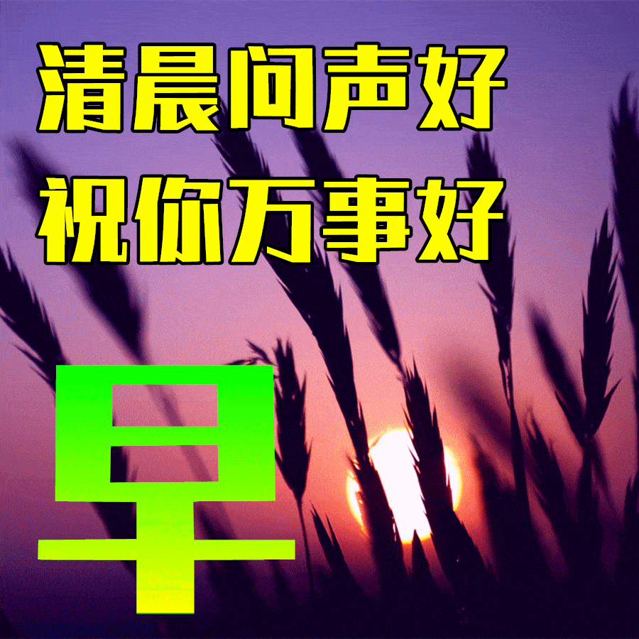 672月16日早上好祝福语图片及问候动态表情图片大全!
