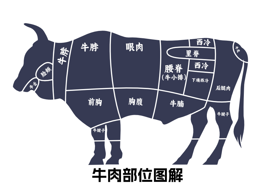 明明都是牛肉，为什么每个部位口感差别？