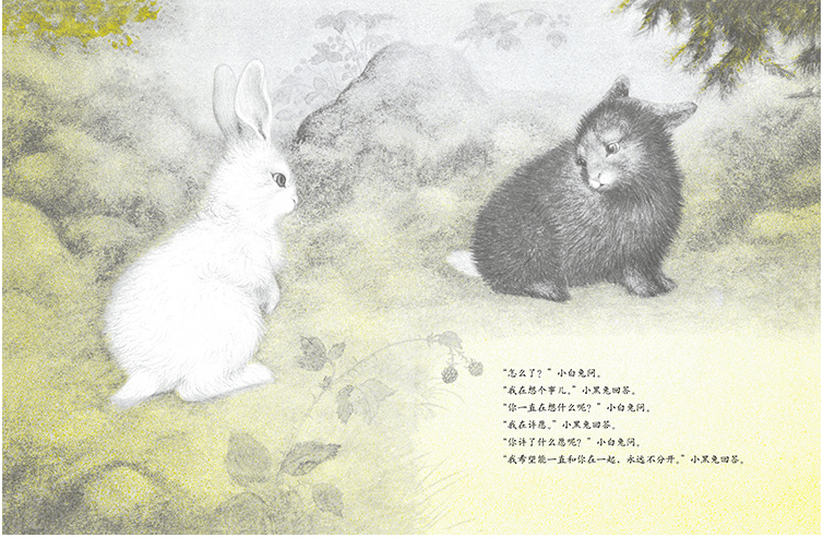 原创栏目"朗悦时光"开麦,请听晓燕阿姨为你讲述《黑兔与白兔》的故事