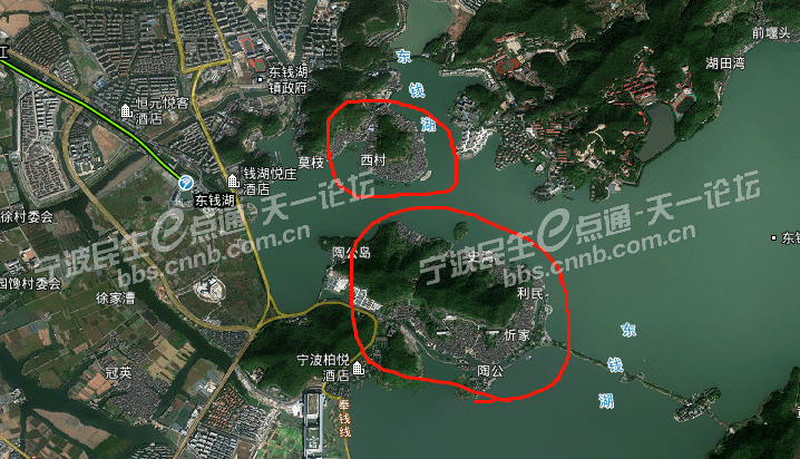 东钱湖殷湾村规划图片