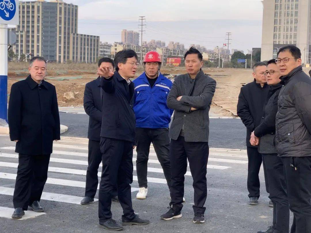 马鞍山市副市长左年文到马鞍山阳湖塘路网工程项目现场调研_建设_相关