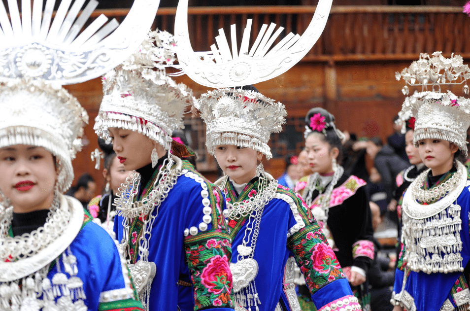 苗族二月二敬桥节图片