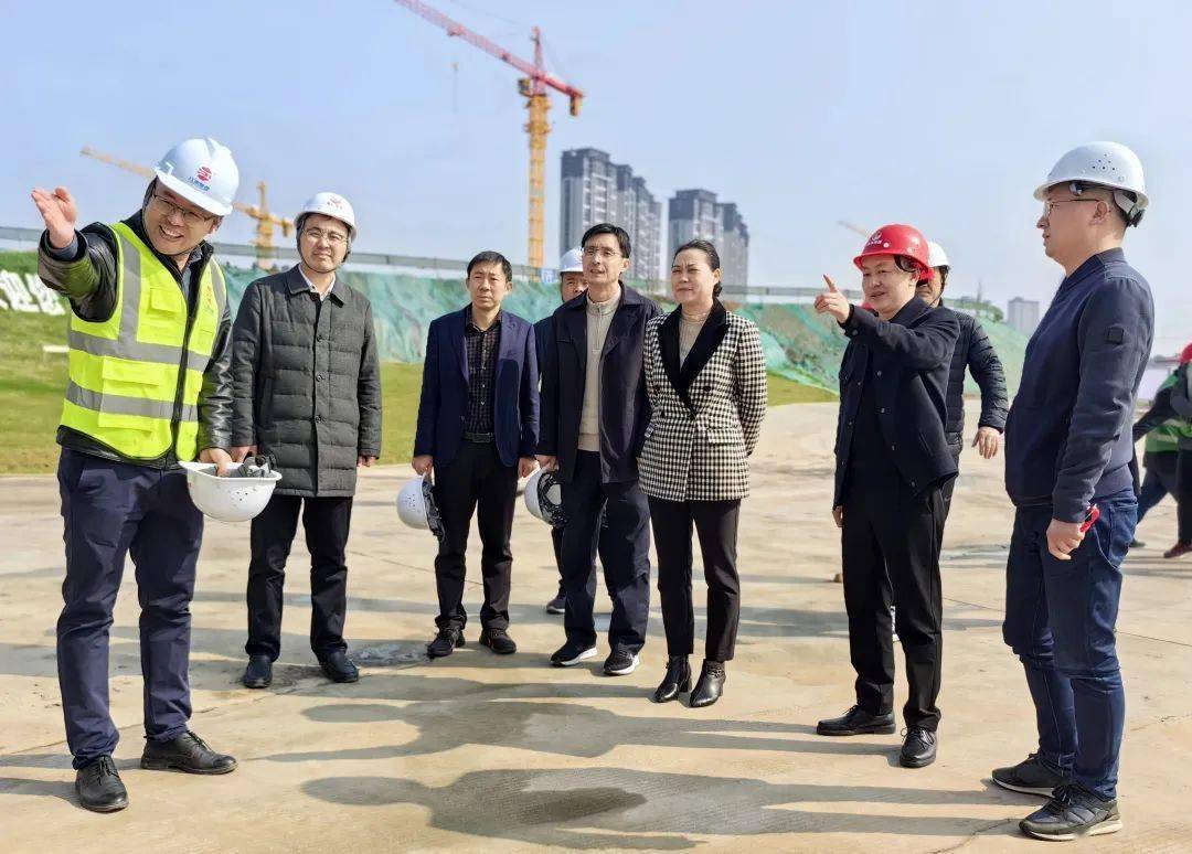 市政府副市长朱艳珍督导奥体中心建设工作_生产_萍乡市_部门