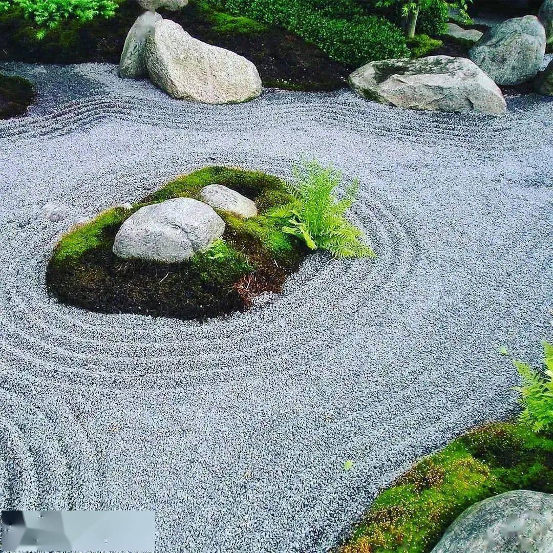 枯山水美图秀,就是这么吸引人_庭园_日本_石头