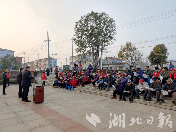 嘉鱼县簰洲湾镇王家巷村召开"共同缔造"美好环境暨文明创建村湾会