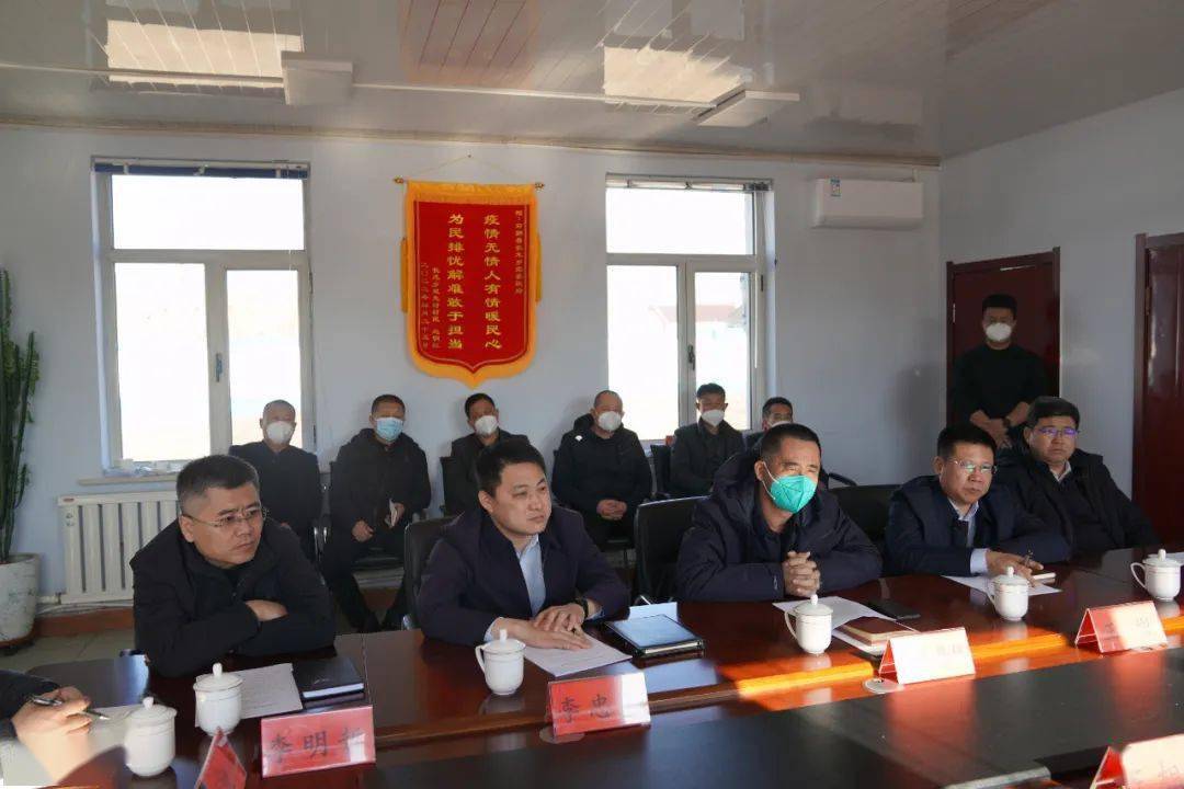 松原市委组织部常务副部长王相忠深入包保联系点就村