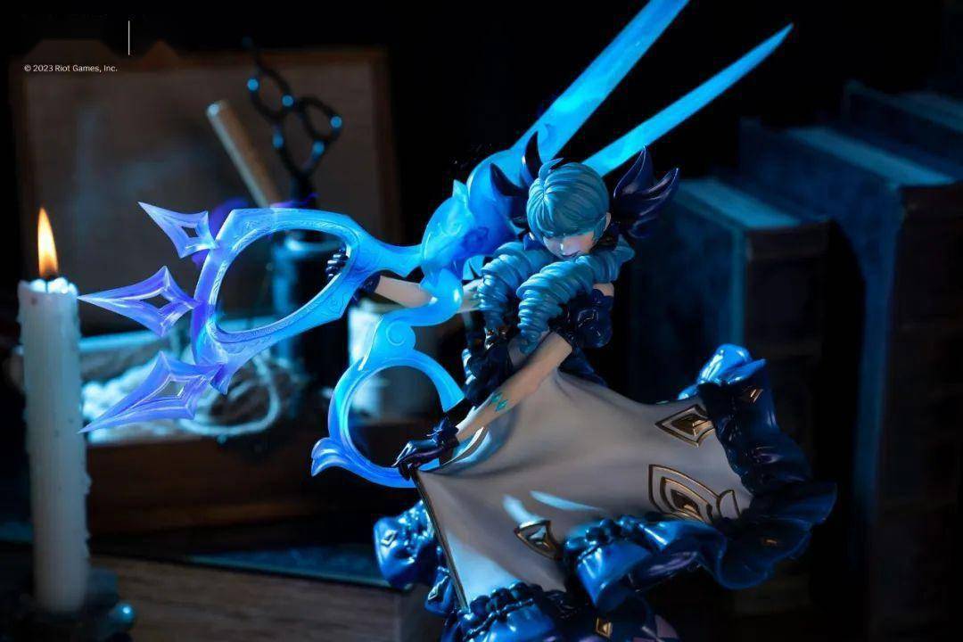 lol剪刀妹格温居然出雕像了!_产品_造型_全身像