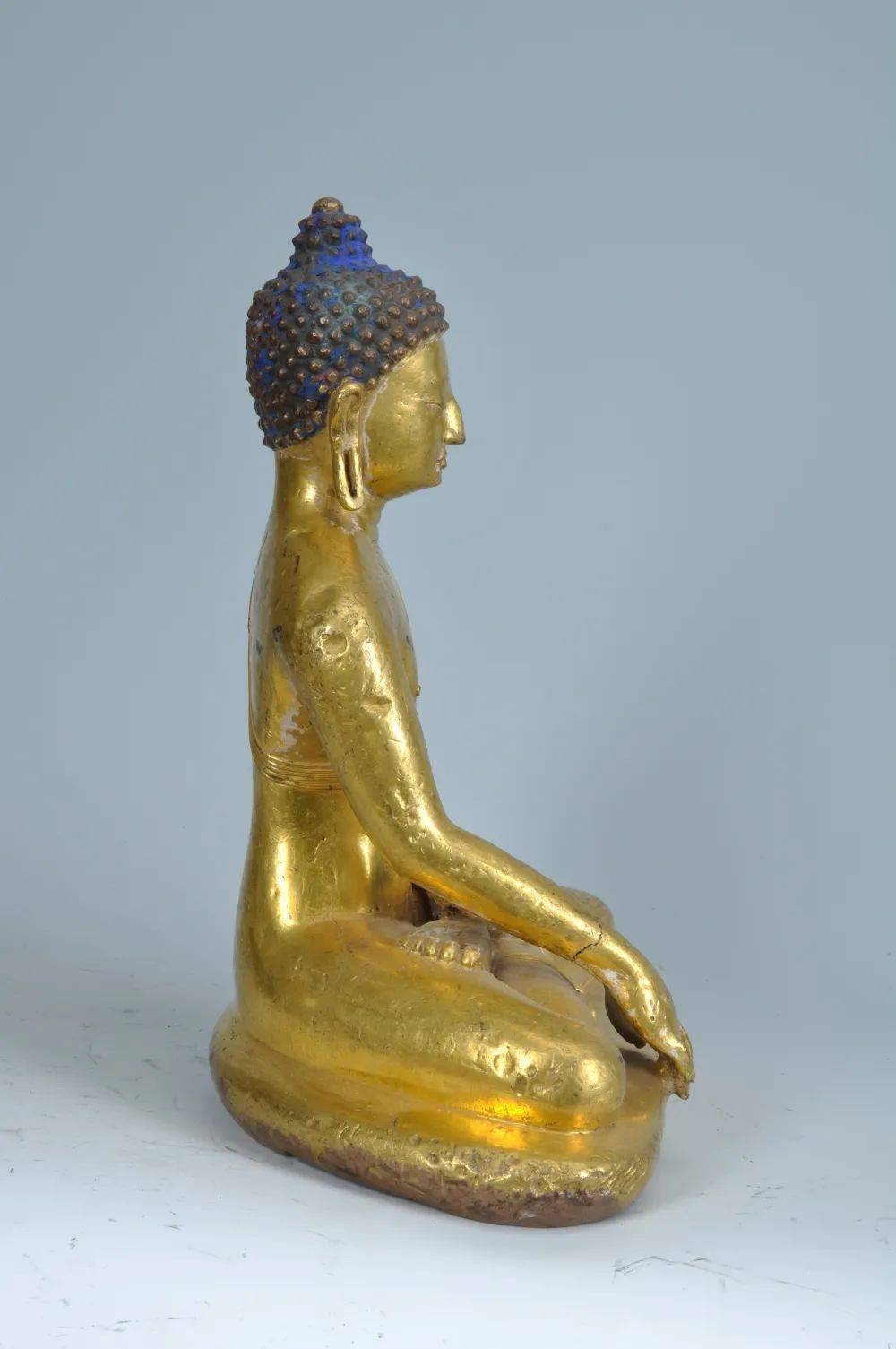 青博小课堂丨铜鎏金释迦牟尼佛坐像（十三）_搜狐网