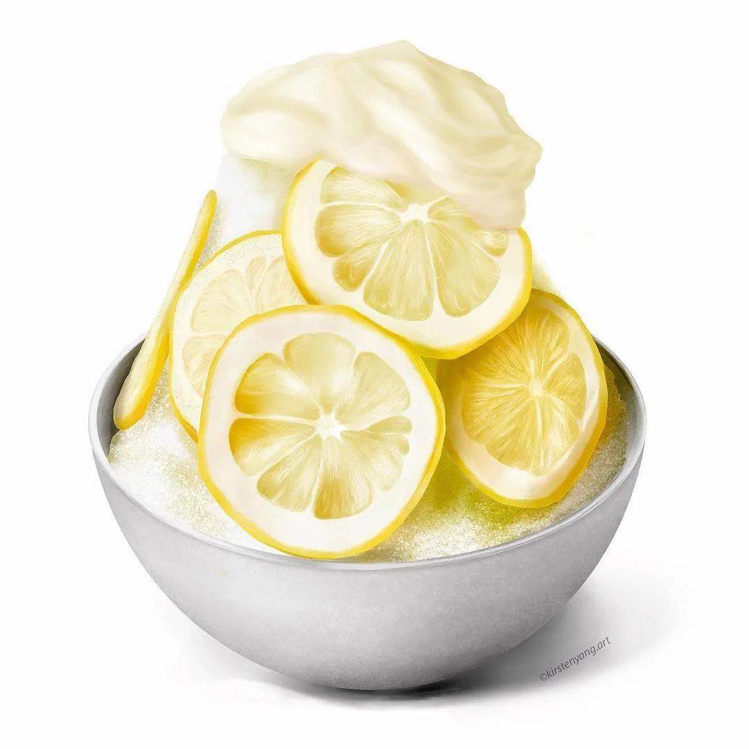 彩铅画出的诱人美食,真的太香了!好想咬一口