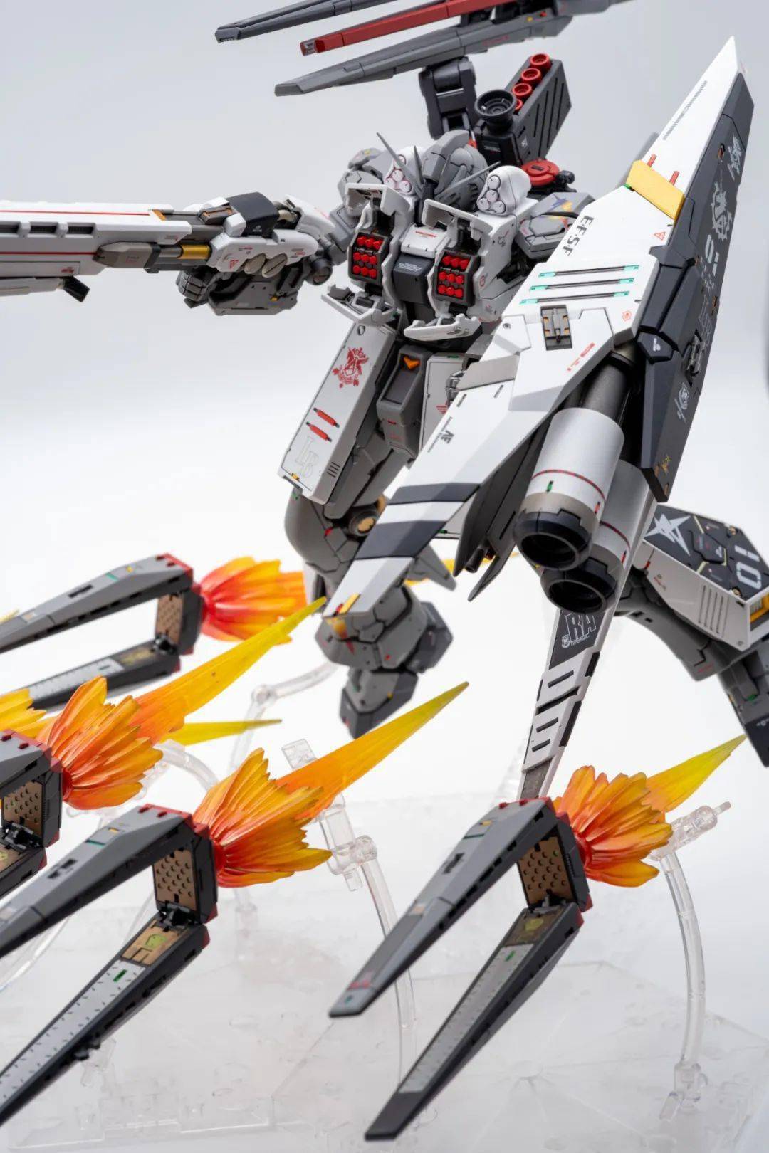 一根浮游炮哪够用,rx-93ff牛高达g-3配色,最后还加上了hws!