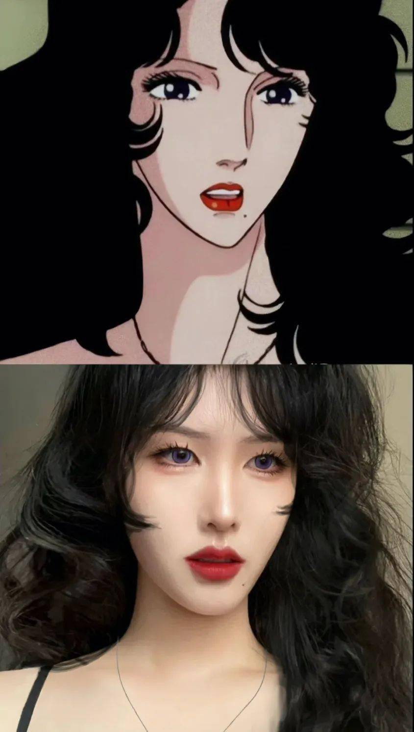 撕漫复古卷_来生泪_大片_时尚