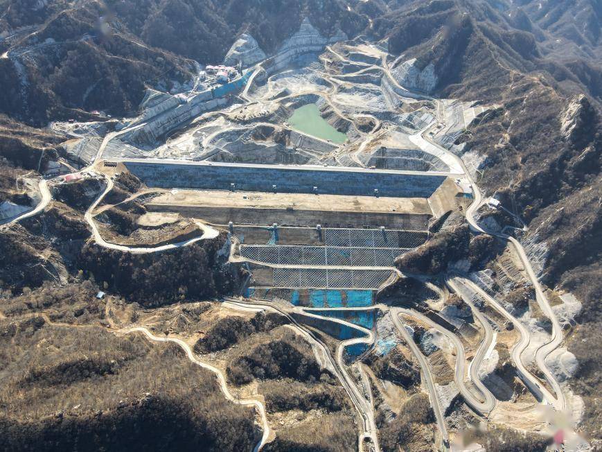 "永宁号"斜井tbm完成调试并投入使用洛宁抽水蓄能电站位于河南省洛阳