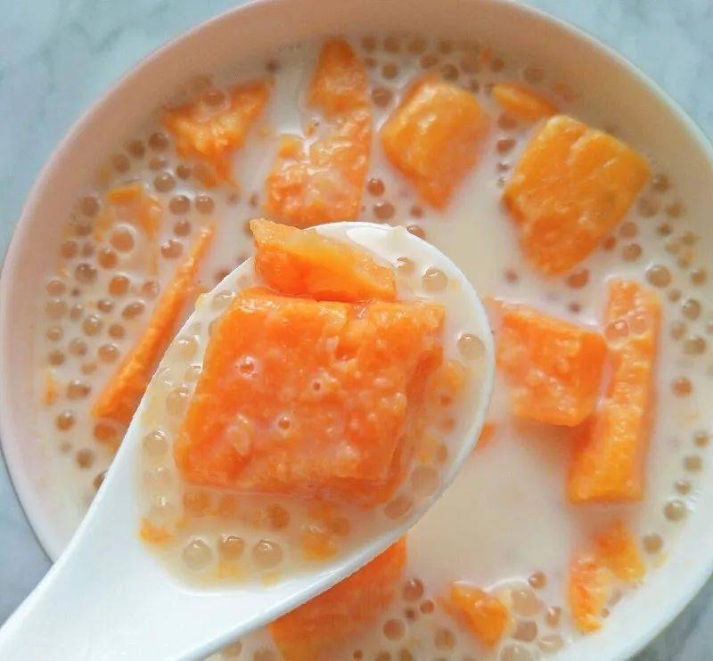 自制红薯西米露,健康好喝,还巨简单!_牛奶_侵权_椰汁