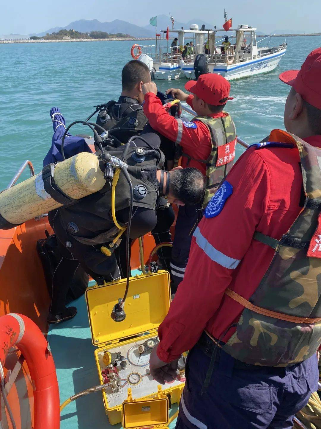 协同联动 化"险"为夷 桂山水域海上搜救应急演练成功举行_万山_救援