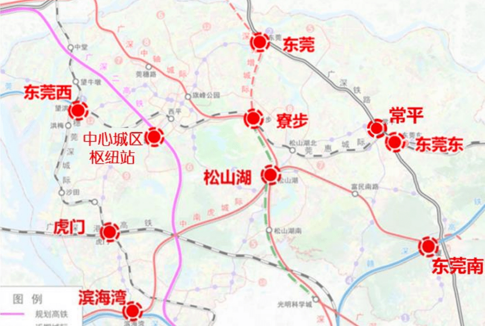 虎门站地图图片